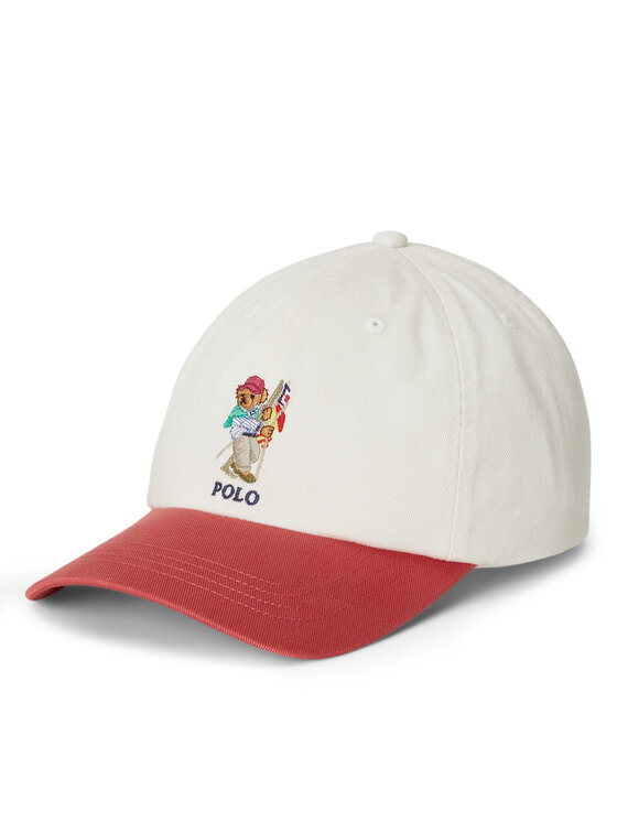 Polo Ralph Lauren Czapka z daszkiem 323B13854001 Biały