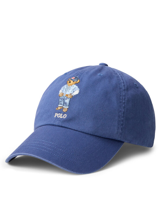 Polo Ralph Lauren Czapka z daszkiem 710A13276001 Niebieski