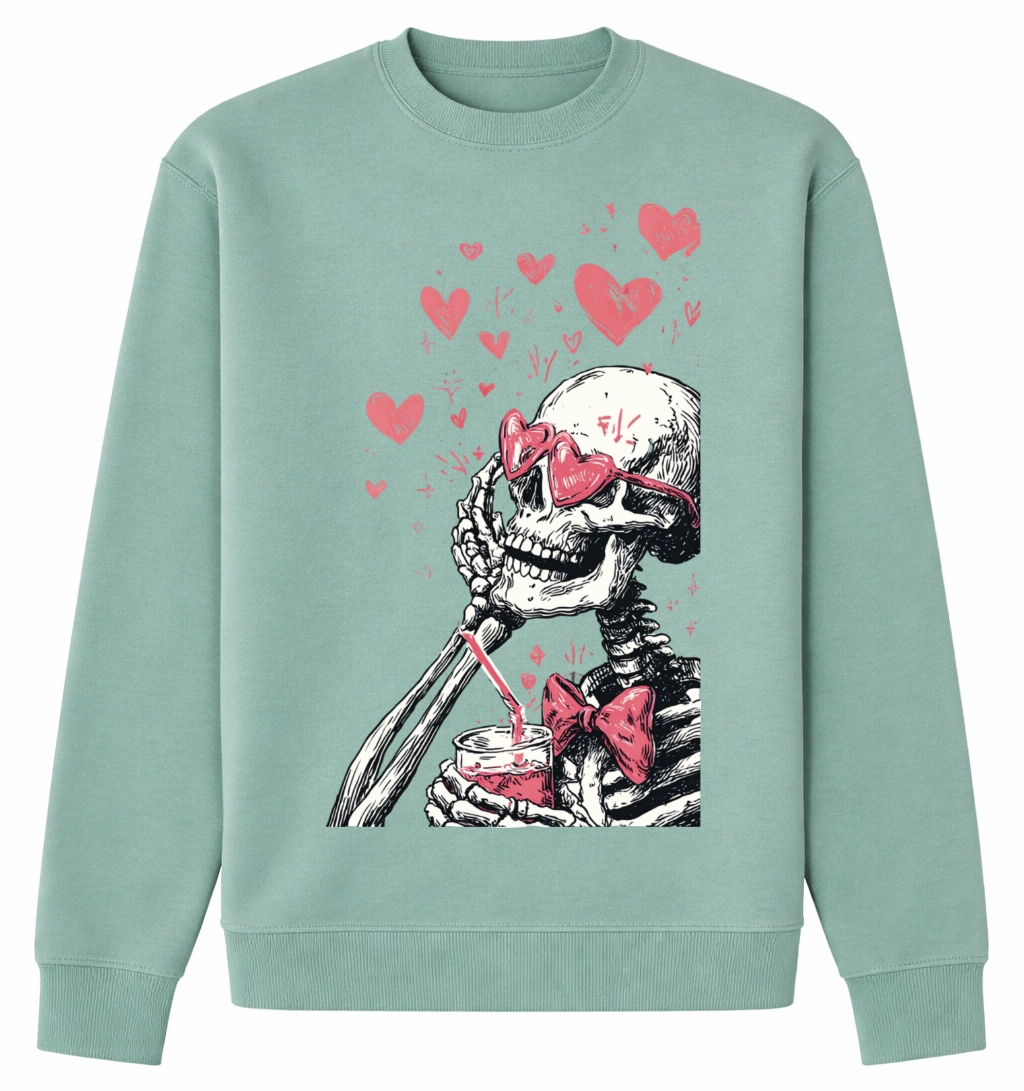 Bluza ze szkieletem damska