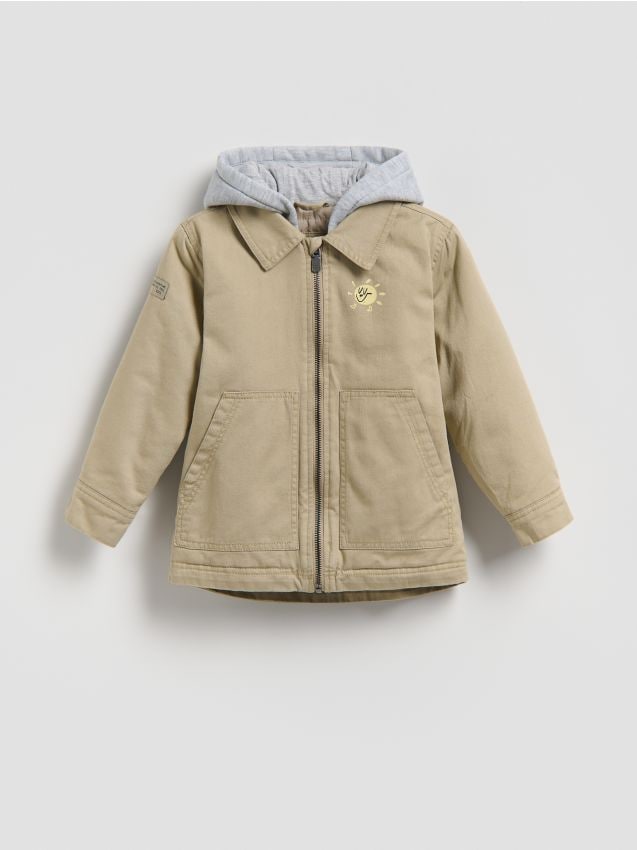 Reserved - Kurtka koszulowa - beżowy