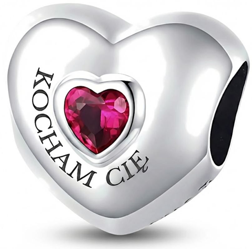 Charms do Pandora - CHARMS SERCE KOCHAM CIĘ