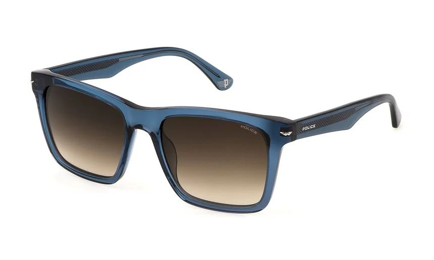 Okulary POLICE SPLN35M550955. Okulary przeciwsłoneczne, Kolor niebieski. Mężczyzna.