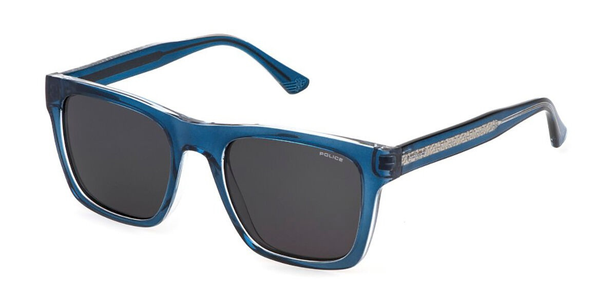 Okulary POLICE SPLP56-5207DQ. Okulary przeciwsłoneczne, Kolor niebieski. Mężczyzna.