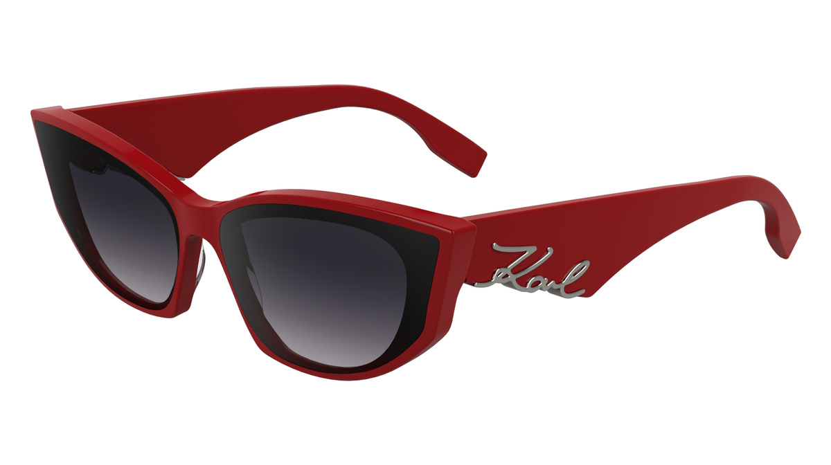Okulary KARL LAGERFELD KL6162S-600. Okulary przeciwsłoneczne, Kolor czerwony. Kobieta.
