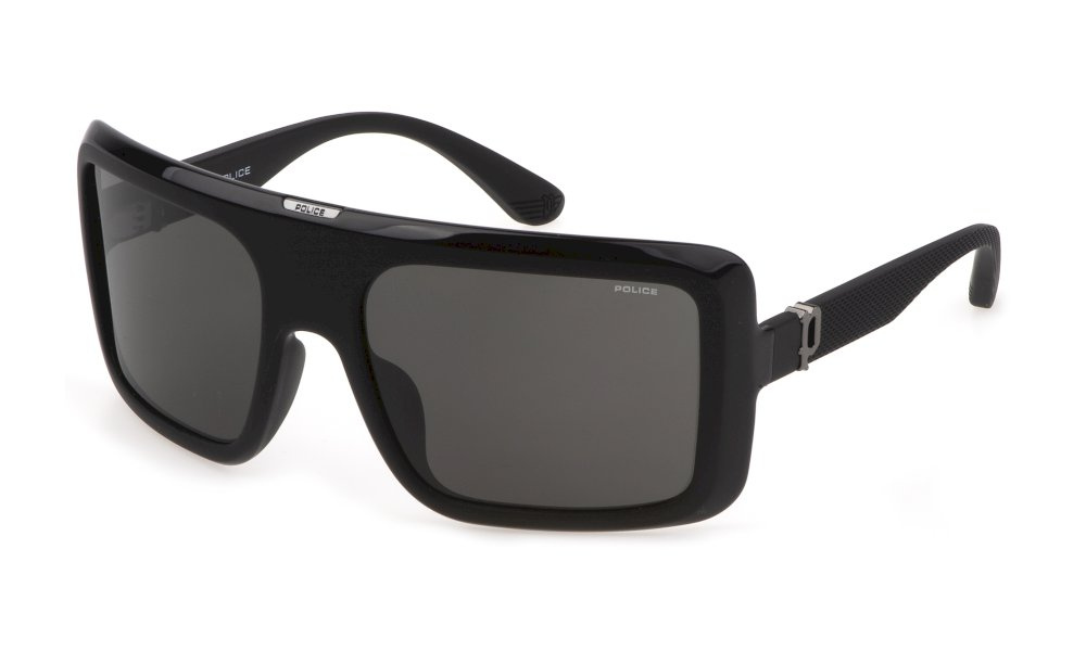 Okulary POLICE SPLF62M6107V4. Okulary przeciwsłoneczne, Kolor czarny. Mężczyzna.