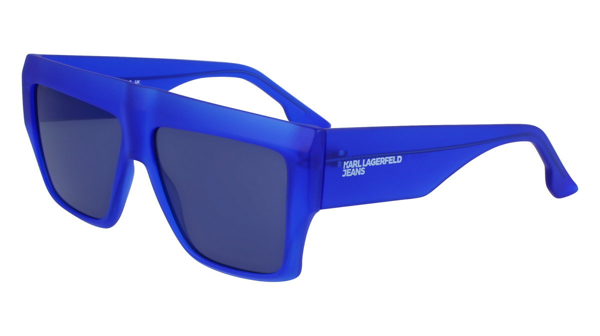 Okulary KARL LAGERFELD KLJ6148S-433. Okulary przeciwsłoneczne, Kolor niebieski. Unisex.