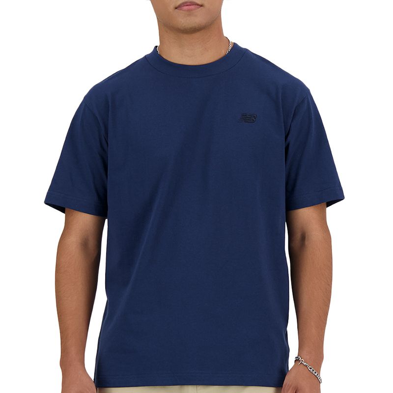 Koszulka męska New Balance MT41533NNY - granatowa