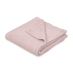 BabyMatex Kocyk pled dziecięcy 80x100 Tully pudrowy różowy bawełniany