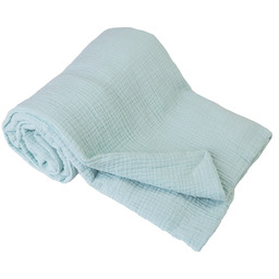 BabyMatex Kocyk dziecięcy 75x100 Muslin miętowy