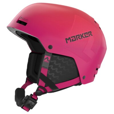 Kask narciarski MARKER Squad Bordowo-pomarańczowy ( S)