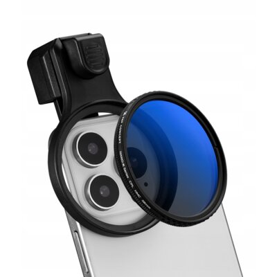 Filtr CPL do telefonu K&F CONCEPT KF15.0024 + Klips (58 mm)