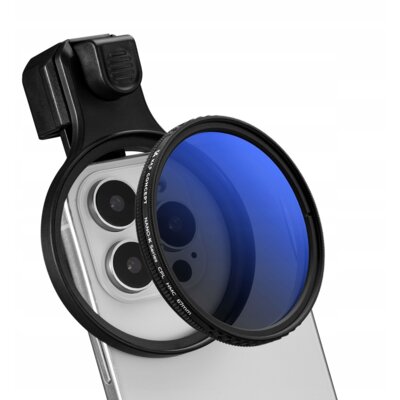 Filtr CPL do telefonu K&F CONCEPT KF15.0027 + Klips (67 mm)