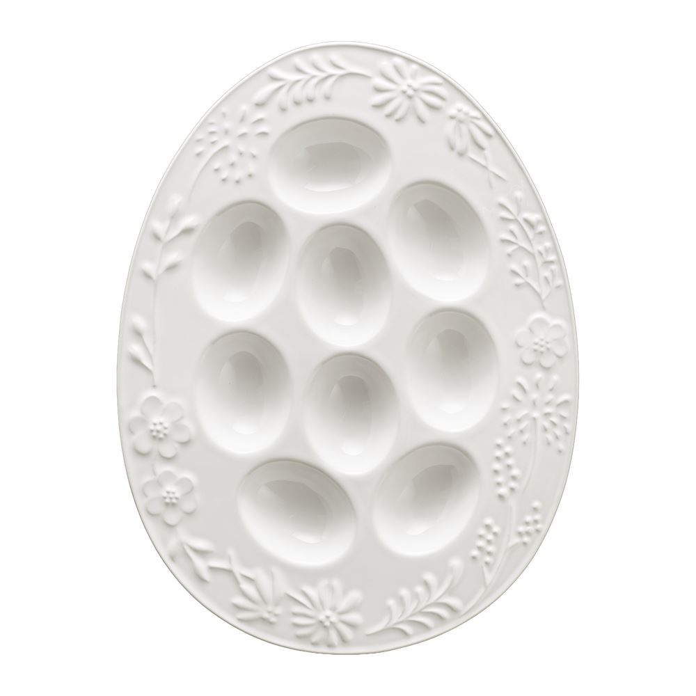 Talerz na jajka ceramiczny 29 cm TIVOLI