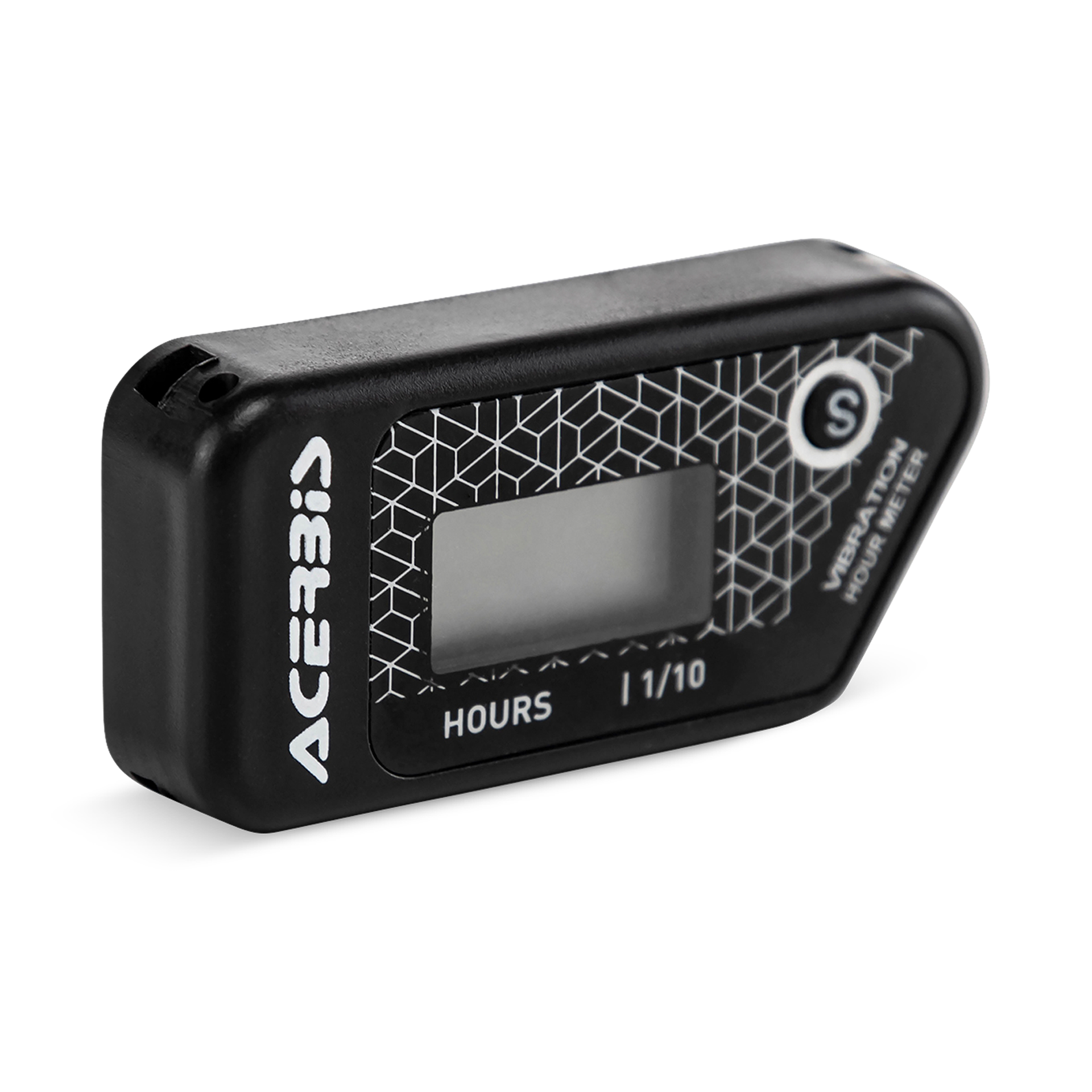 Licznik Motogodzin Acerbis Czarny