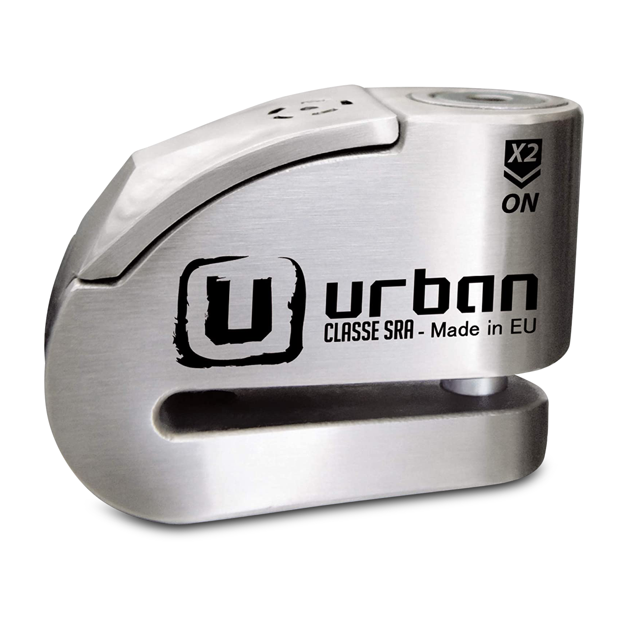 Blokada Tarczy Hamulcowej URBAN UR14S INOX Klasa SRA z Alarmem