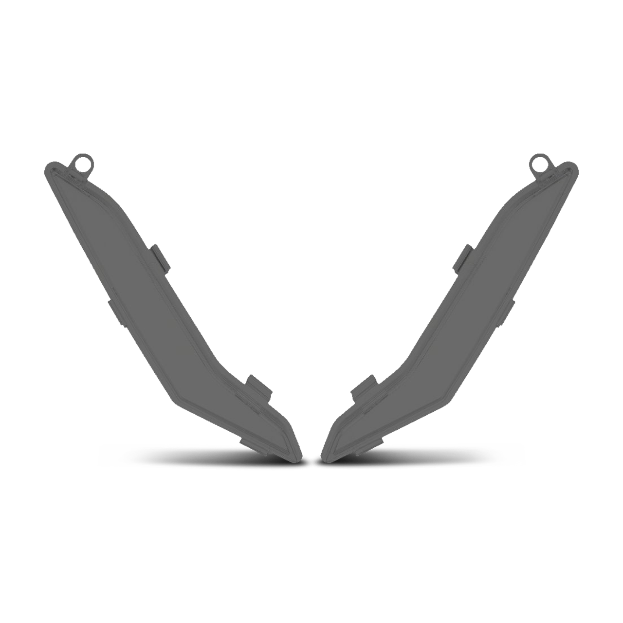 Soczewki do Przedniej Lampy Polisport E-Blaze LED Przezroczyste