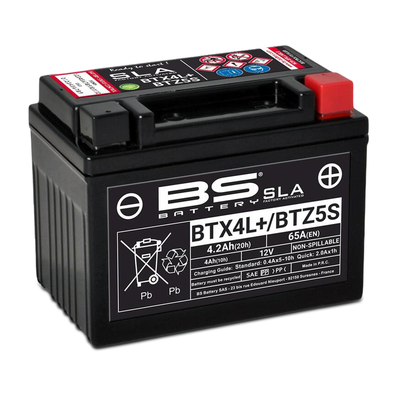 Akumulator Bezobsługowy BS Battery SLA BTX4L+ / BTZ5S