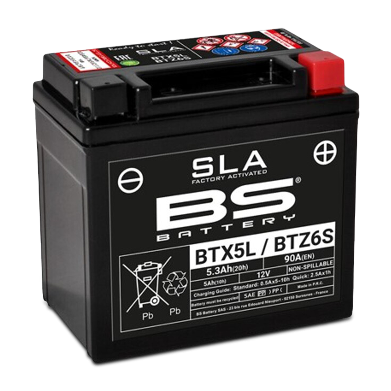 Akumulator Bezobsługowy BS Battery SLA BTX5L / BTZ6S