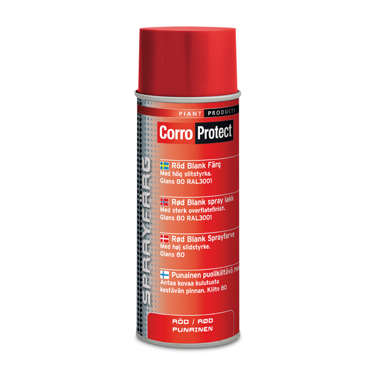 Farba w Sprayu CorroProtect RAL 5005 Czerwona 400 ml