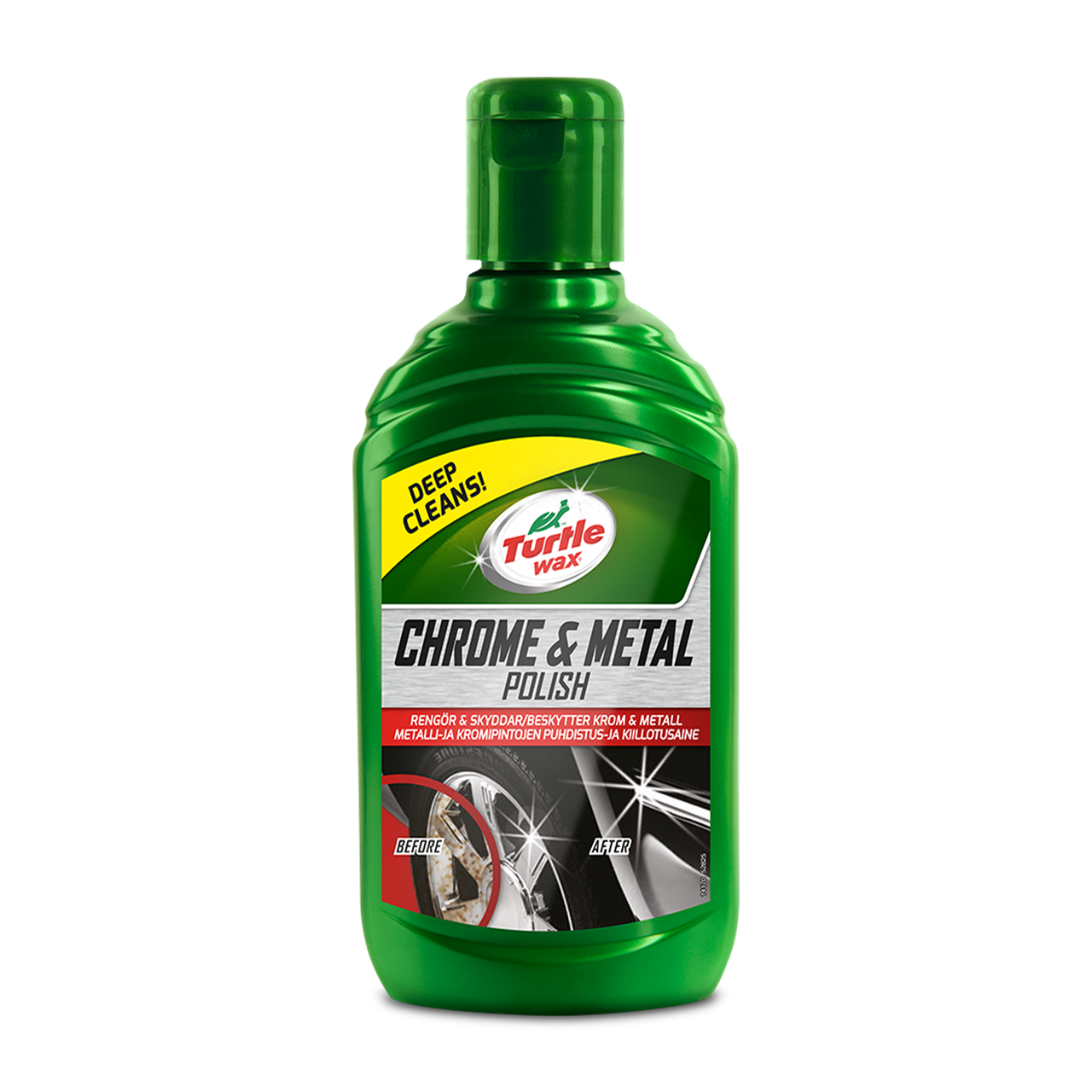 Mleczko do Czyszczenia Chromu i Stali Turtle Wax 300 ml