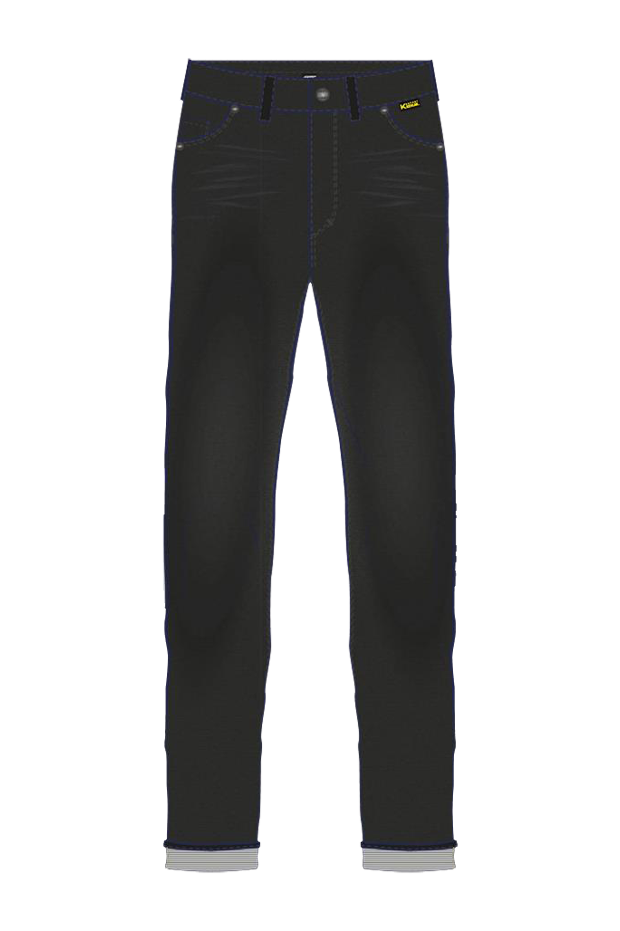 Jeansy Motocyklowe RST ® Tapered-Fit CzarnyXL