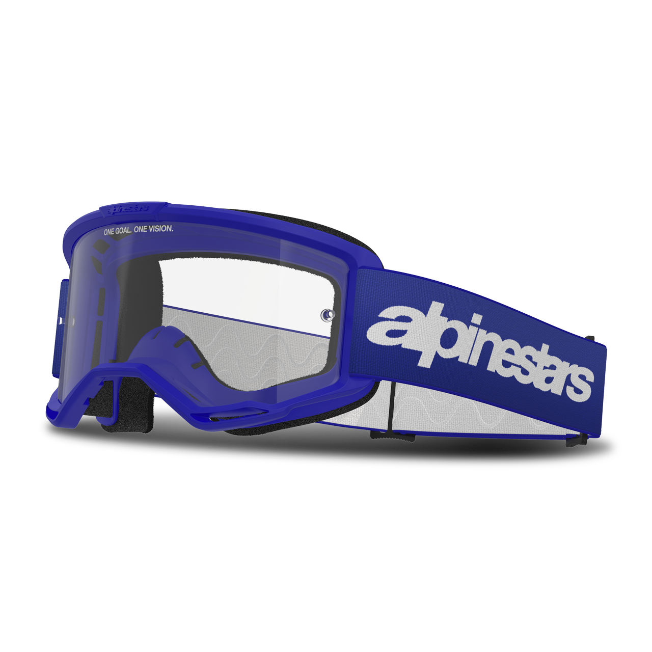 Gogle Cross Alpinestars Vision 3 Wordmark Niebieski