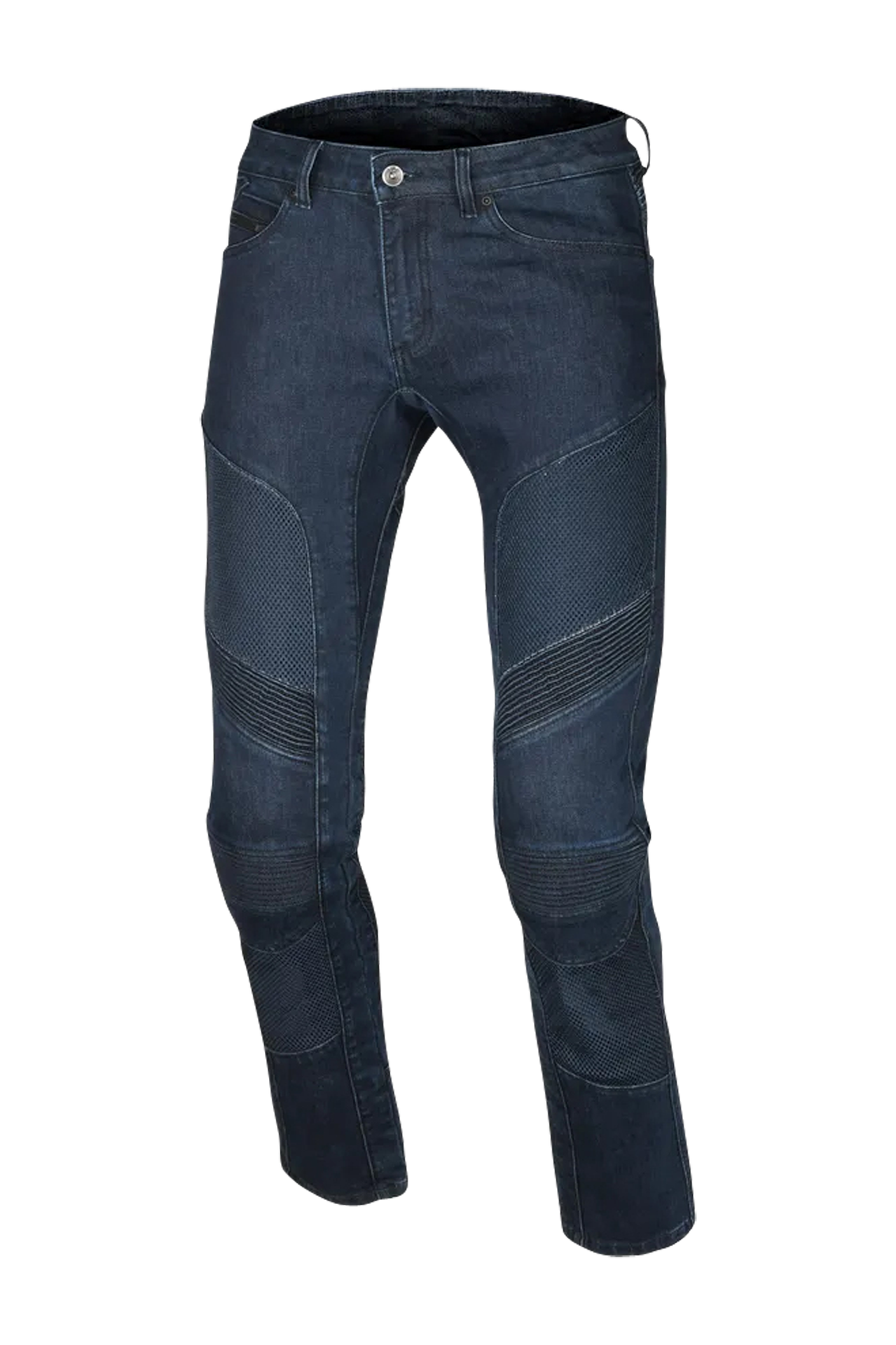 Jeansy Motocyklowe Macna Livity Ciemnoniebieski36 Krótki