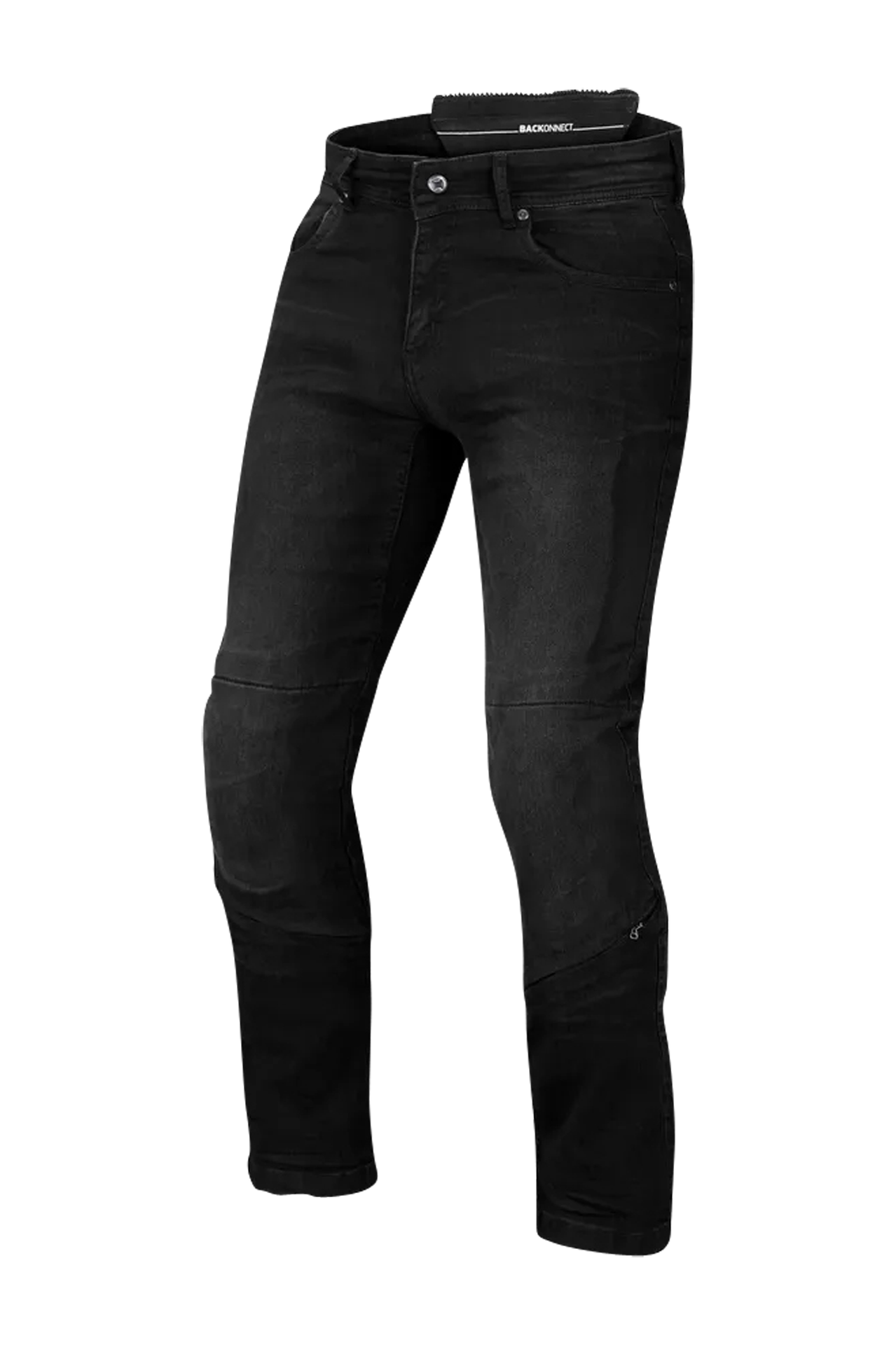 Jeansy Motocyklowe Macna Stone Washed Black38 Long