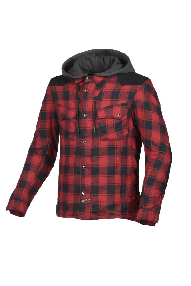 Bluza Motocyklowa Macna Inland Czerwony/CzarnyS