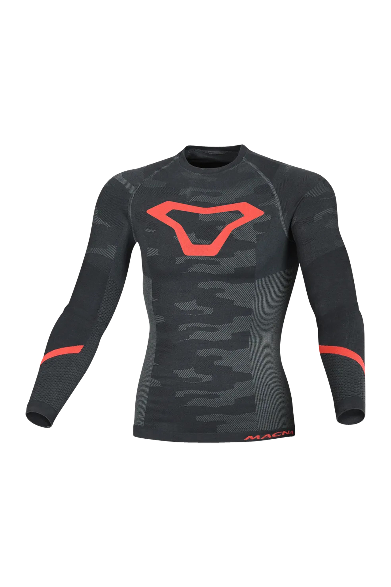 Bluza Termoaktywna Macna All-season Czarny/Szary/CzerwonyL/XL