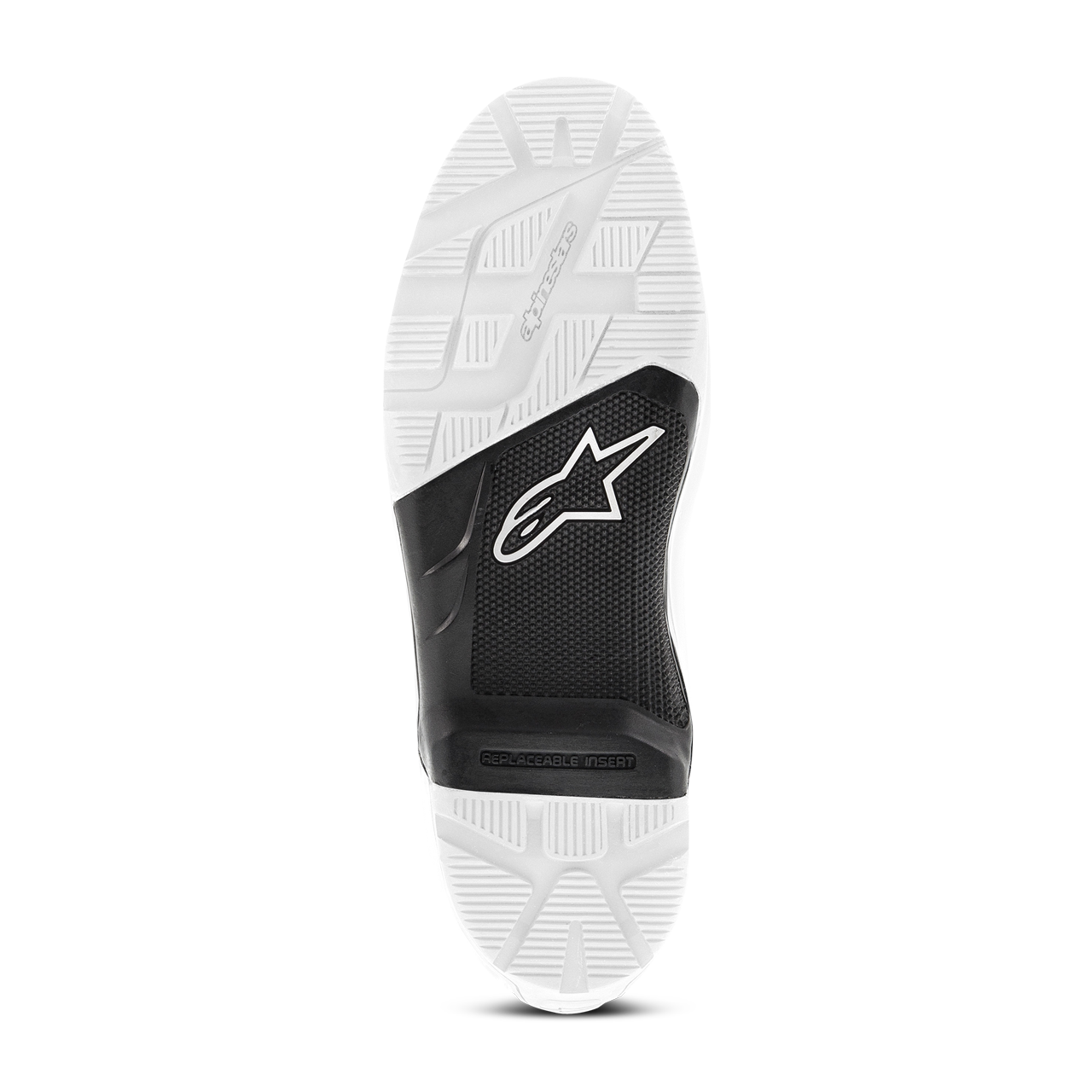 Podeszwa Alpinestars Tech 7 Enduro Czarno-Biała Czarny/Złamany Biały39