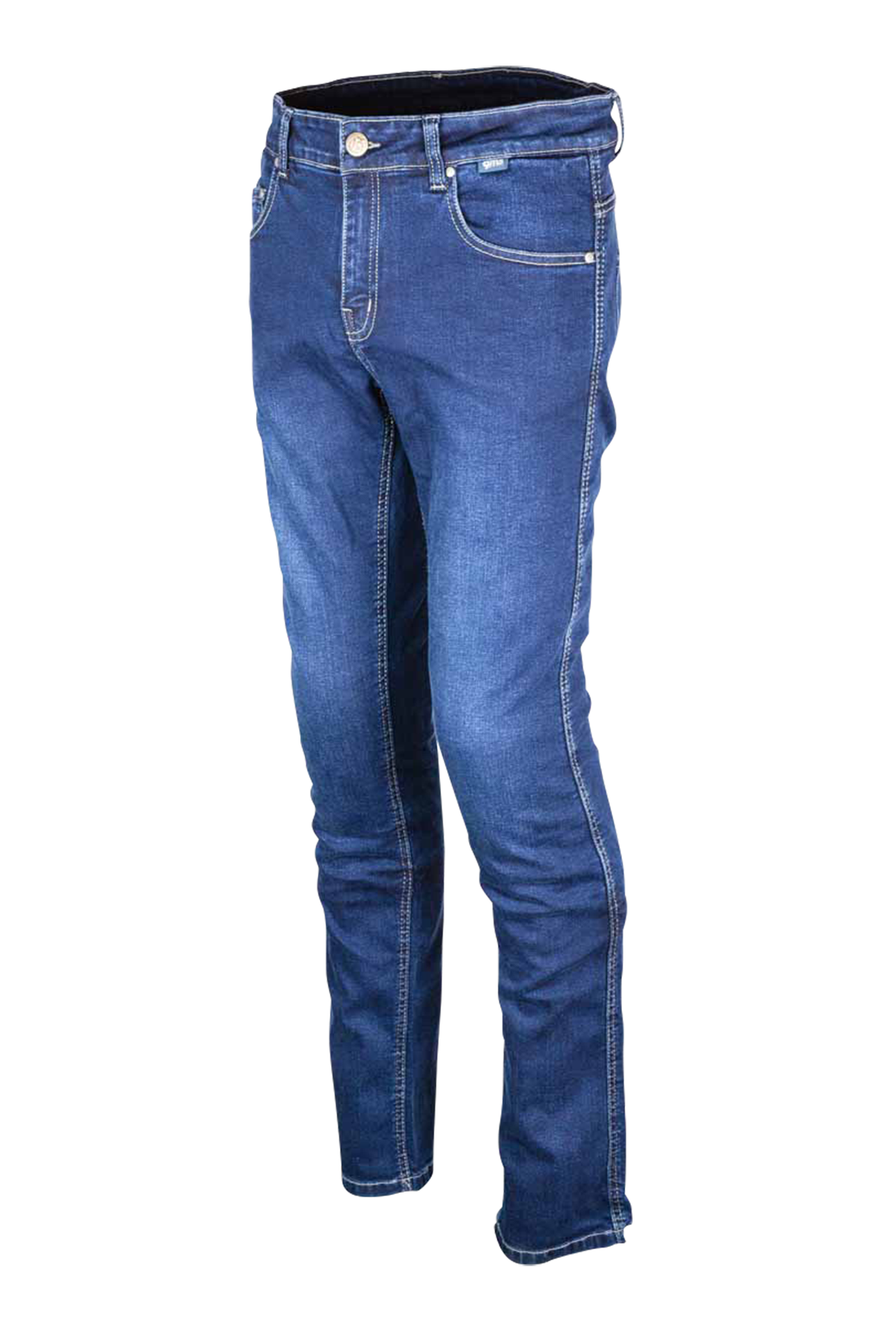 Jeansy Motocyklowe GMS Cobra CiemnoniebieskiW44 x L36