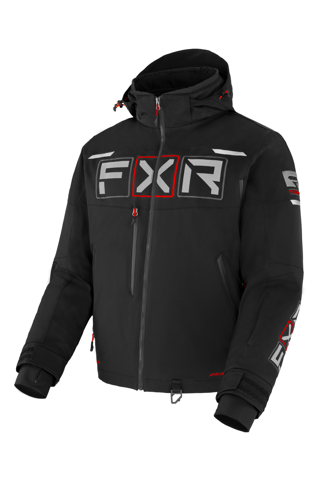 Kurtka Zimowa FXR Maverick Czarny/CzerwonyL