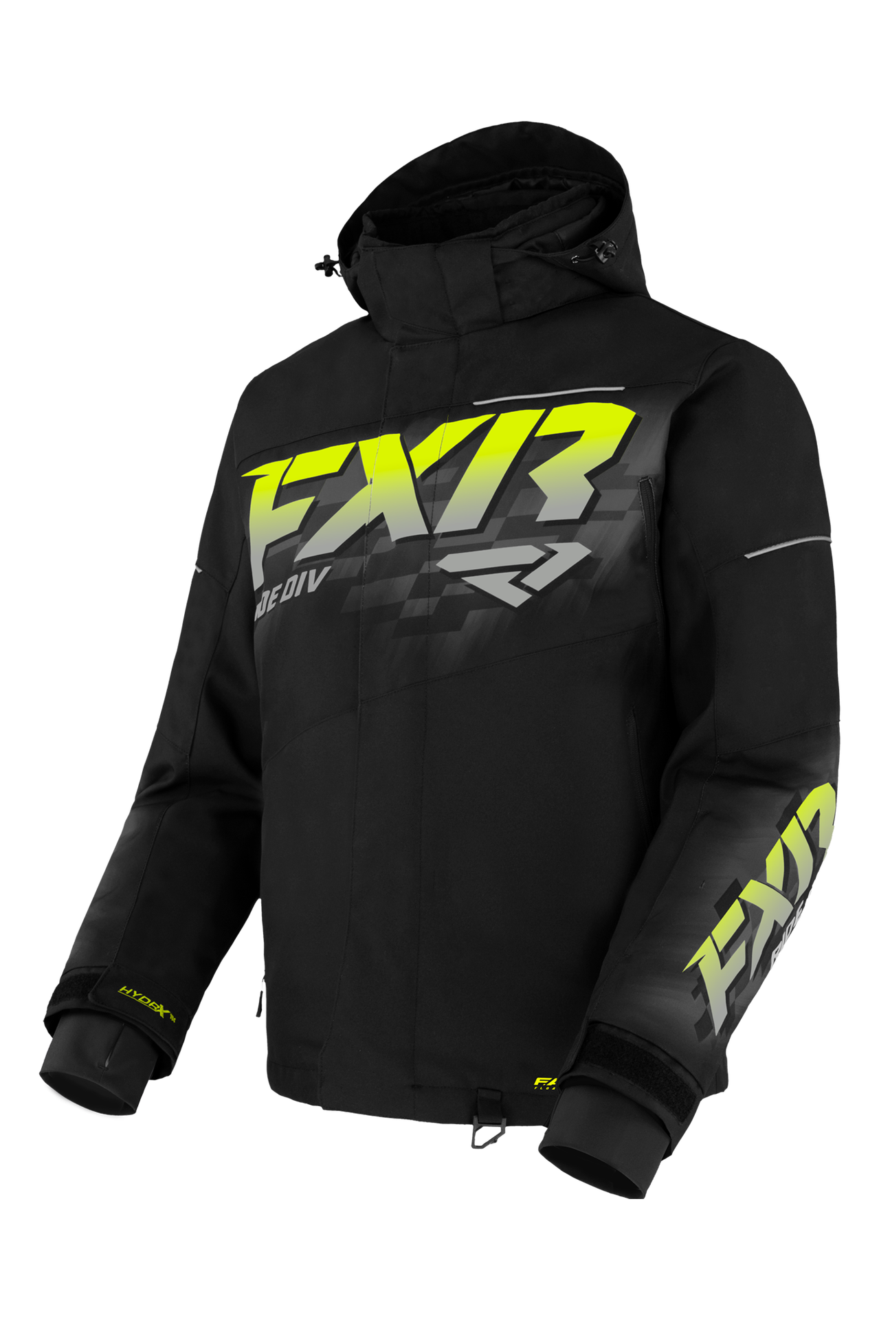 Kurtka Zimowa FXR Fuel Czarny/Hi-VisS