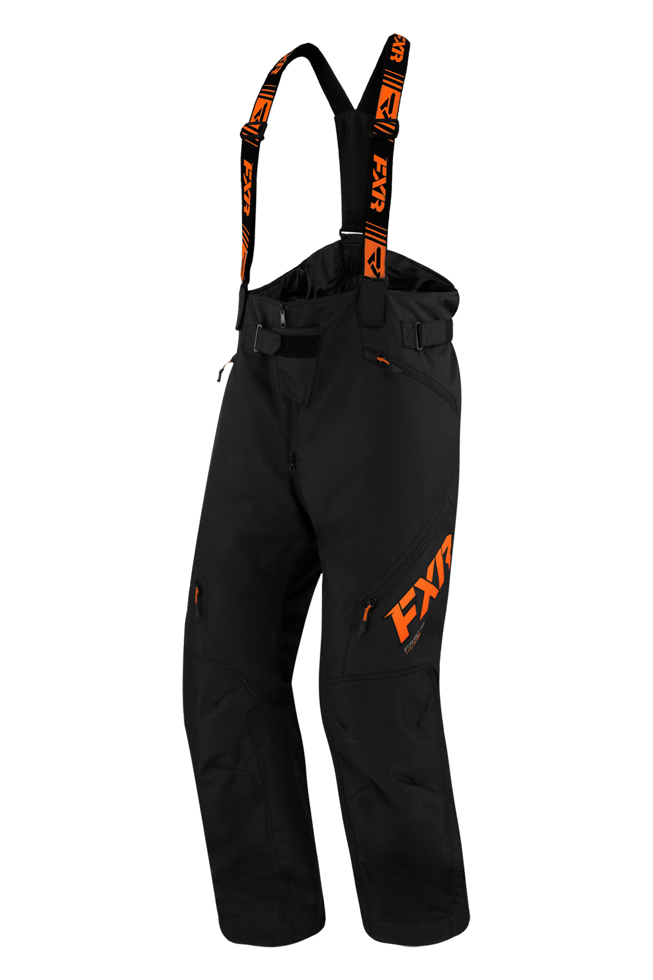 Spodnie Zimowe FXR Clutch FX Ops Czarny/PomarańczowyXL