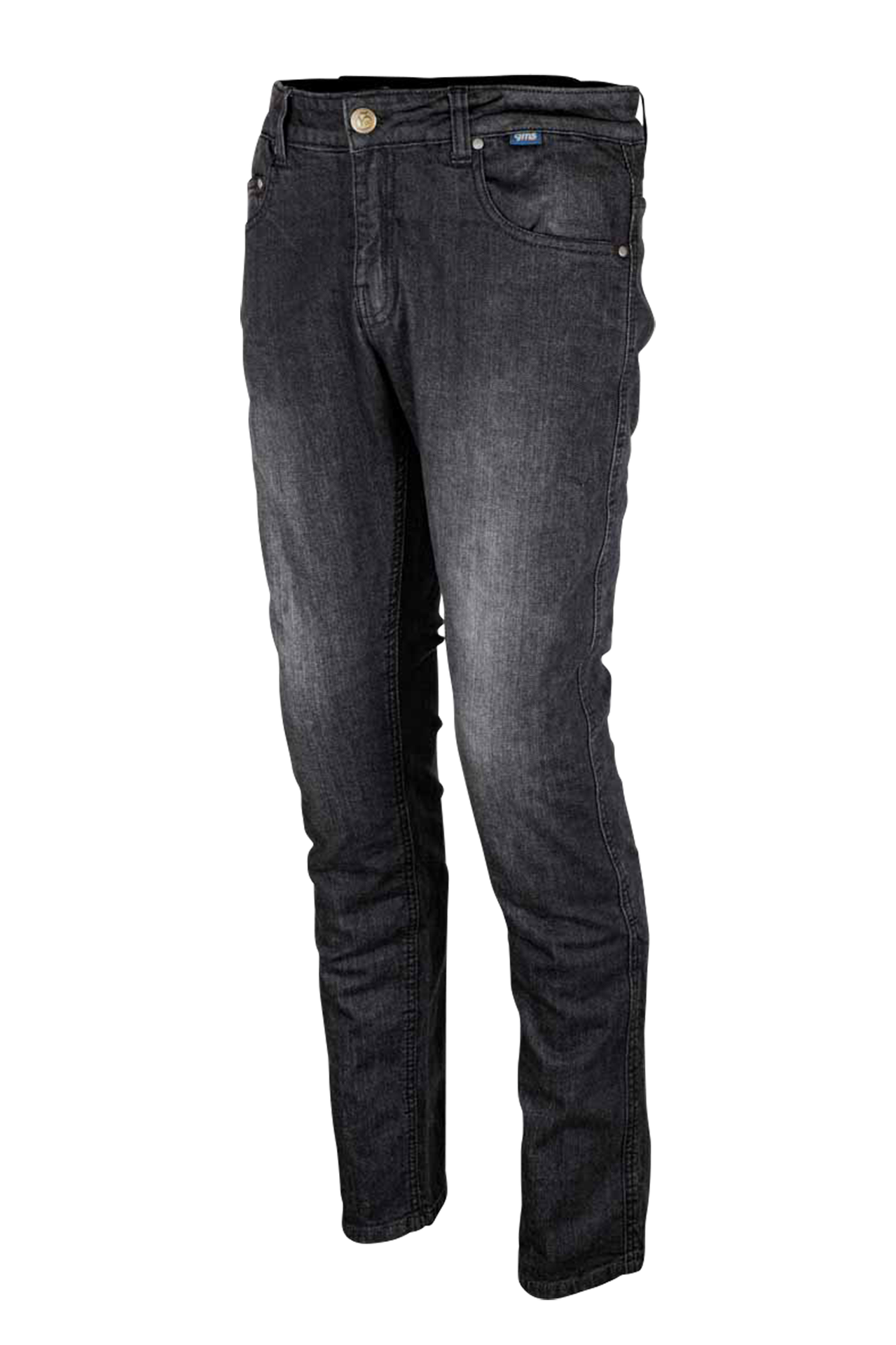 Jeansy Motocyklowe GMS Cobra CzarnyW38 x L34