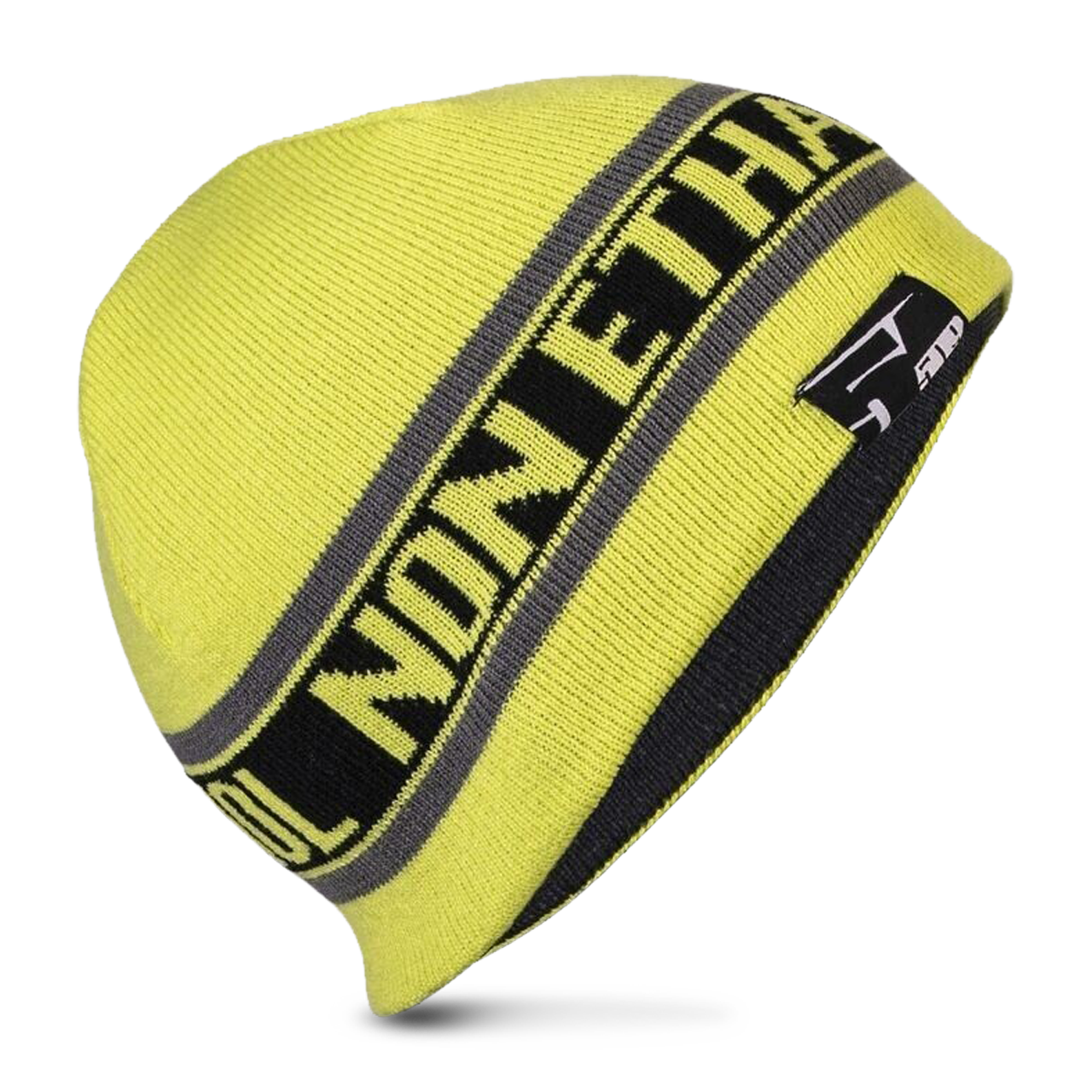 Czapka Beanie 509 Dwustronna Czarny/LimonkowyOnesize
