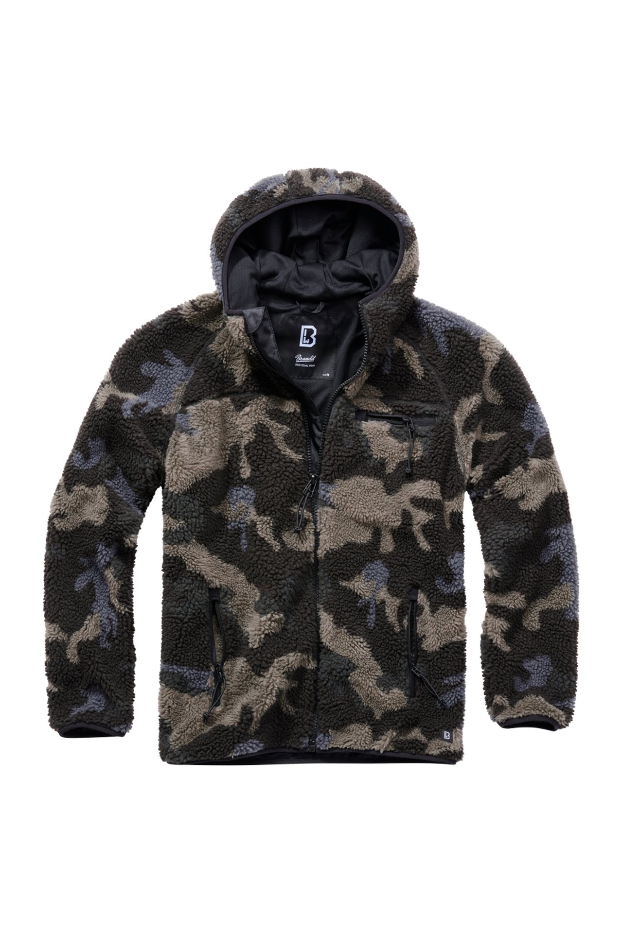 Bluza Brandit Teddyfleece Worker Ciemny MoroS