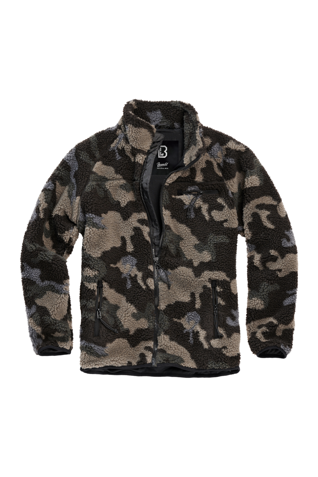 Kurtka Brandit Teddyfleece Ciemny MoroM