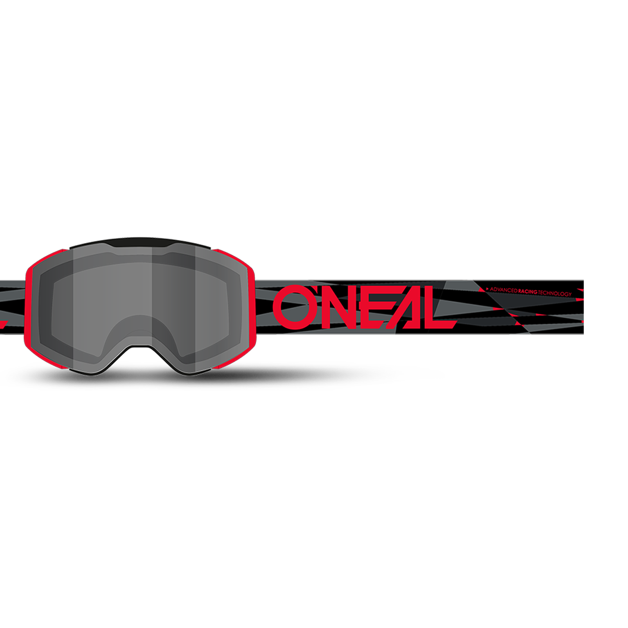 Gogle Cross O'Neal B-30 Lustrzanka Czarny/Czerwony