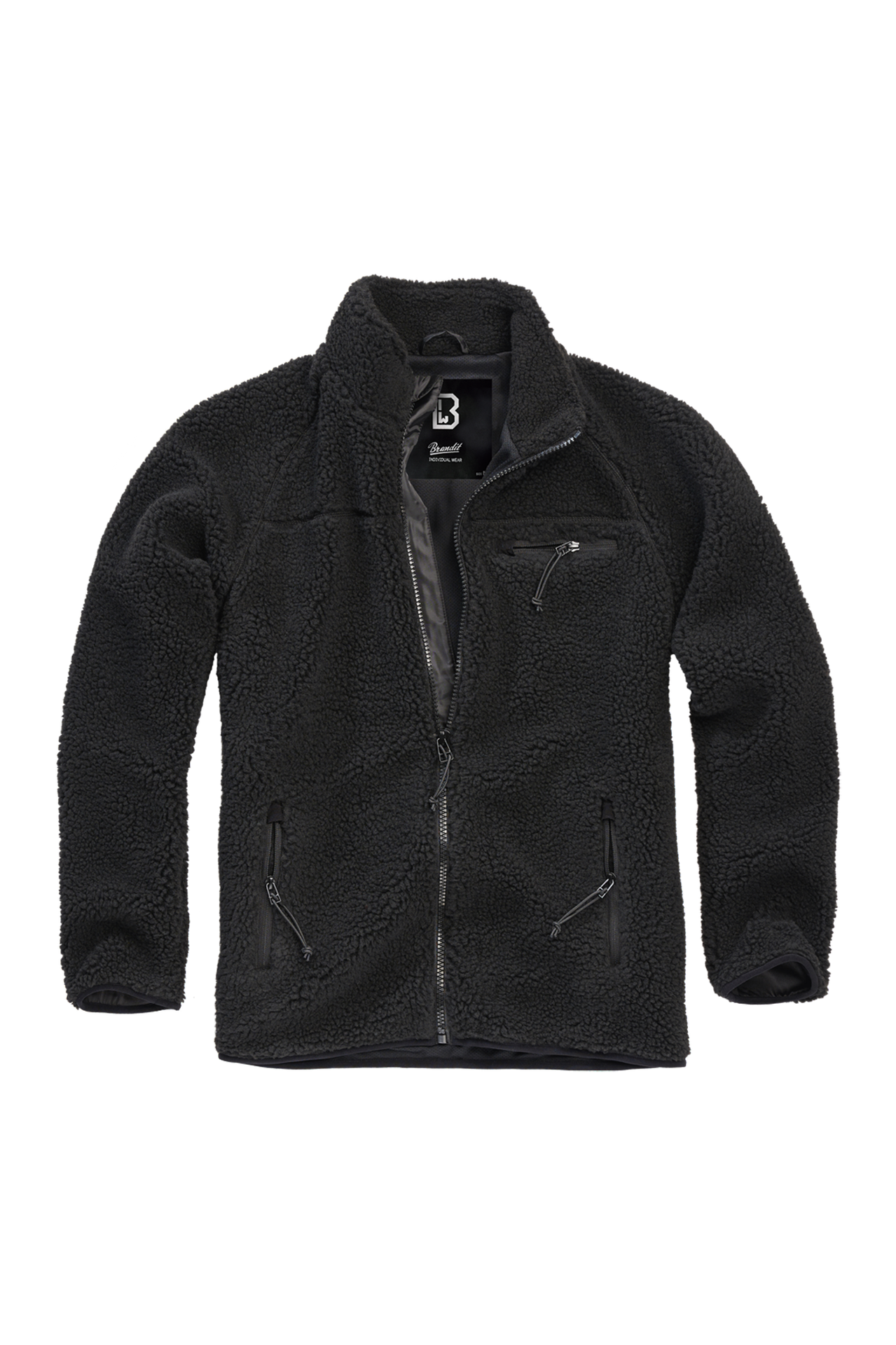 Kurtka Brandit Teddyfleece CzarnyS