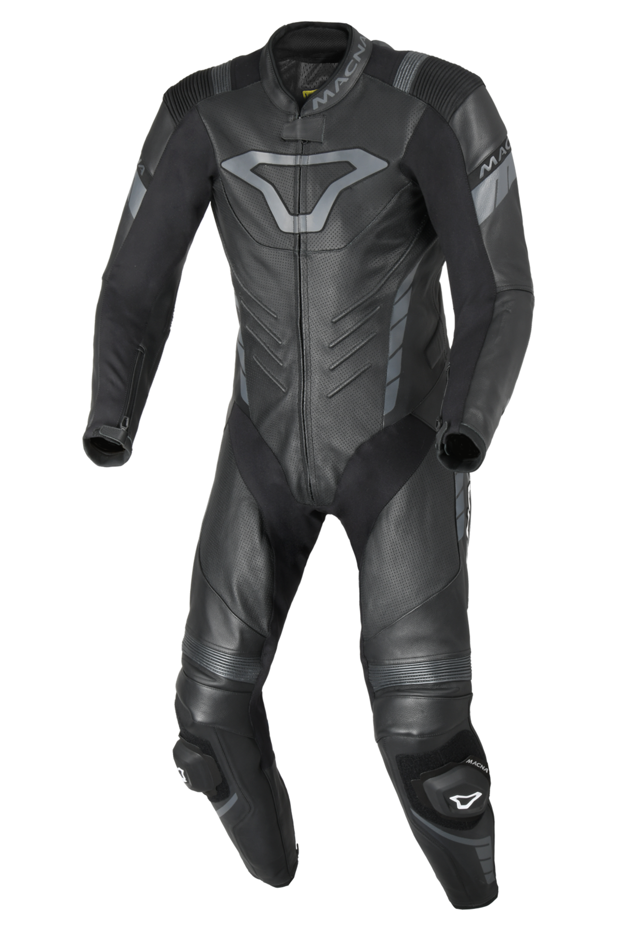 Kombinezon Skórzany Jednoczęściowy Macna Varshall Czarny50