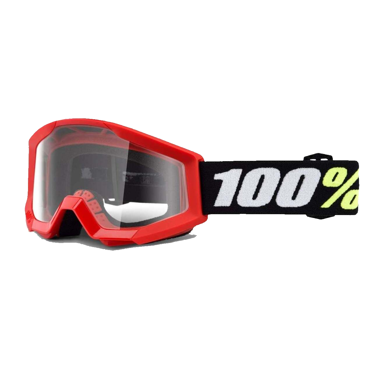 Gogle Cross 100% Strata Mini Dziecięce Czerwony