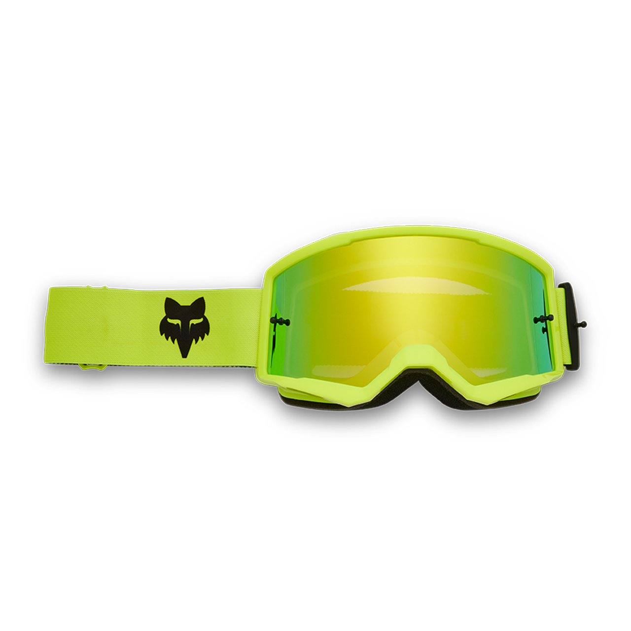Gogle Cross FOX Main Core Spark Fluorescencyjny żółty