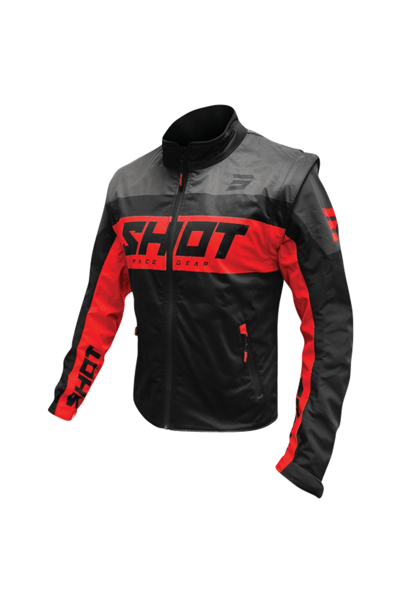 Kurtka Enduro Shot Lite 3.0 Czarny/CzerwonyL