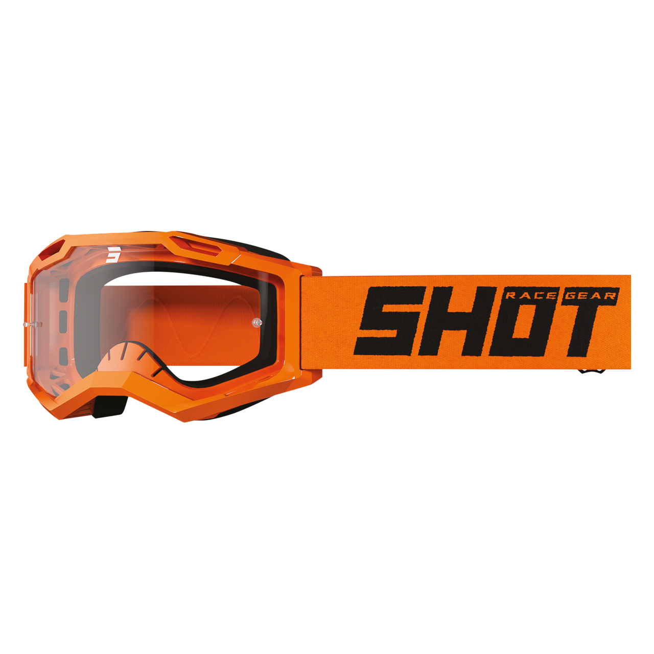 Gogle Cross Shot Rocket 2.0 Dziecięce Neonowy Pomarańczowy