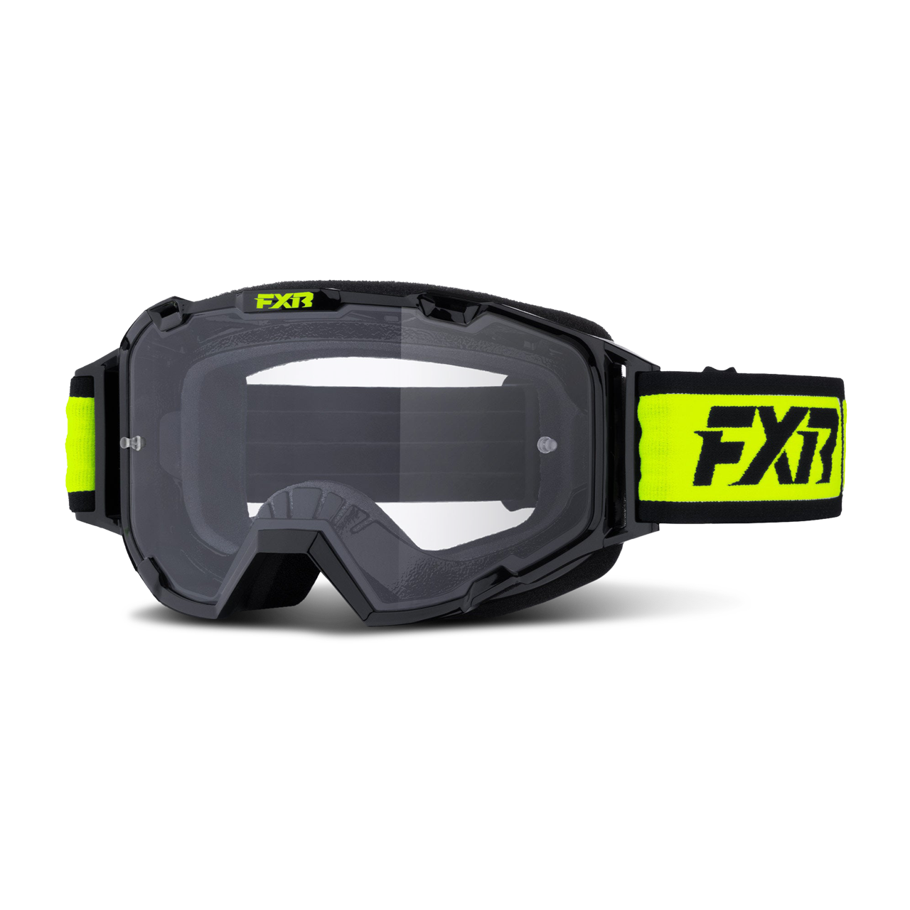 Gogle Cross FXR Maverick Prime Czarny/Hi-Vis