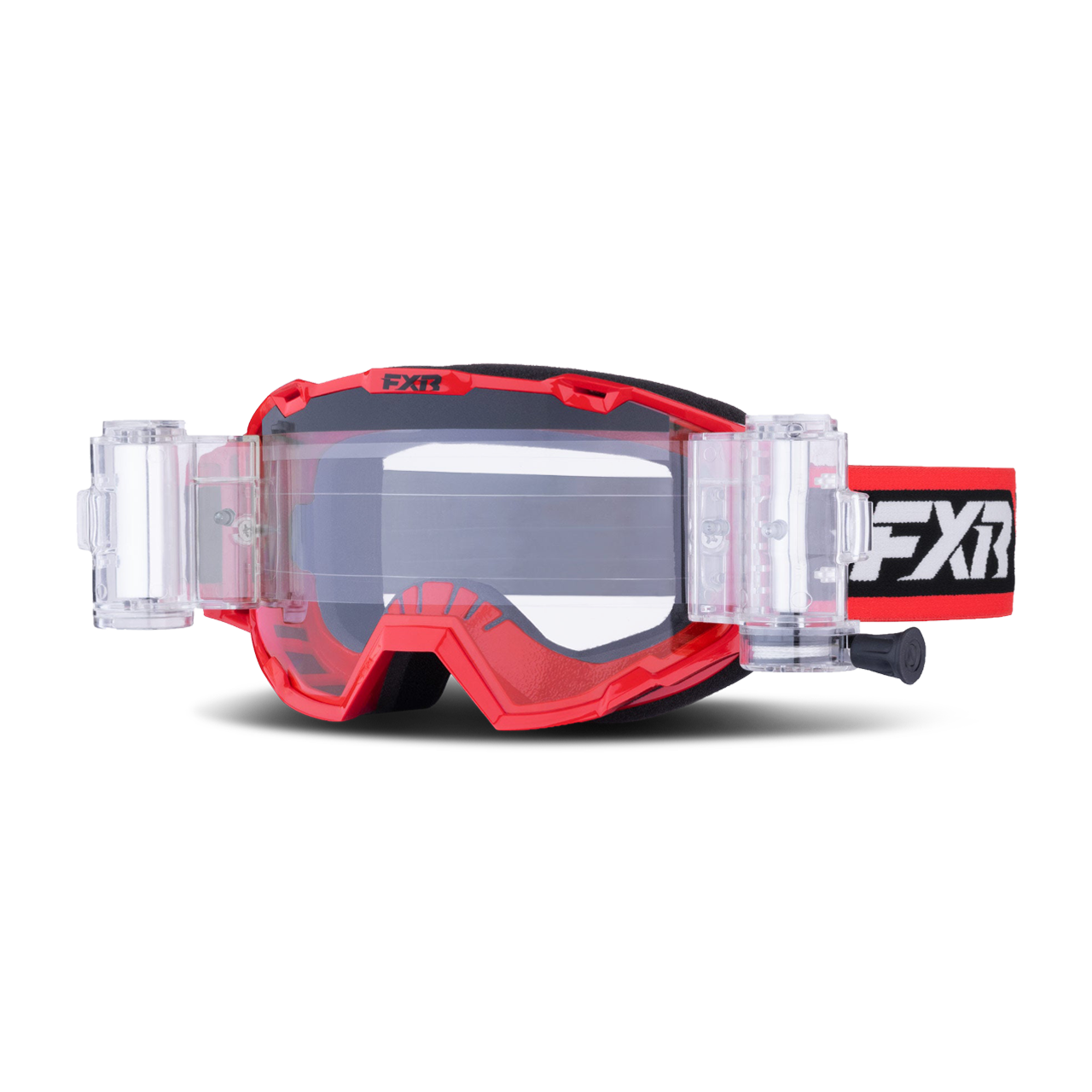 Gogle Cross FXR Maverick Prime Roll-Off Czerwony