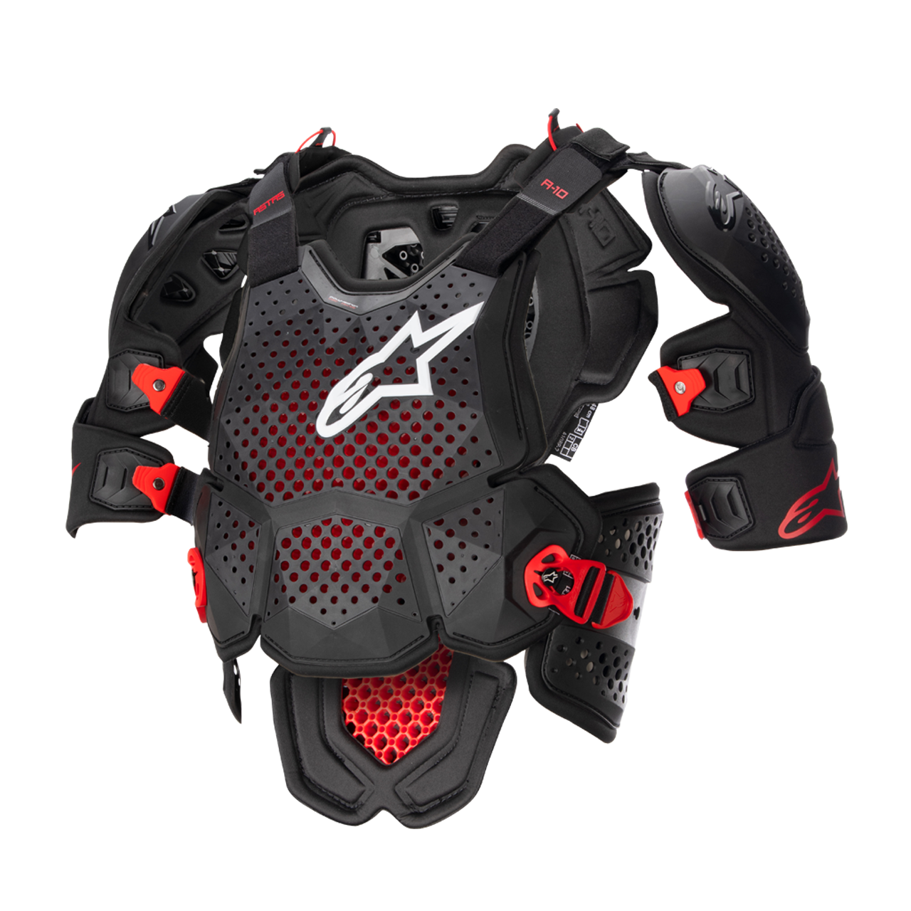 Ochraniacz Klatki Piersiowej Alpinestars A-10 V2 Antracyt/Czarny/CzerwonyXXL