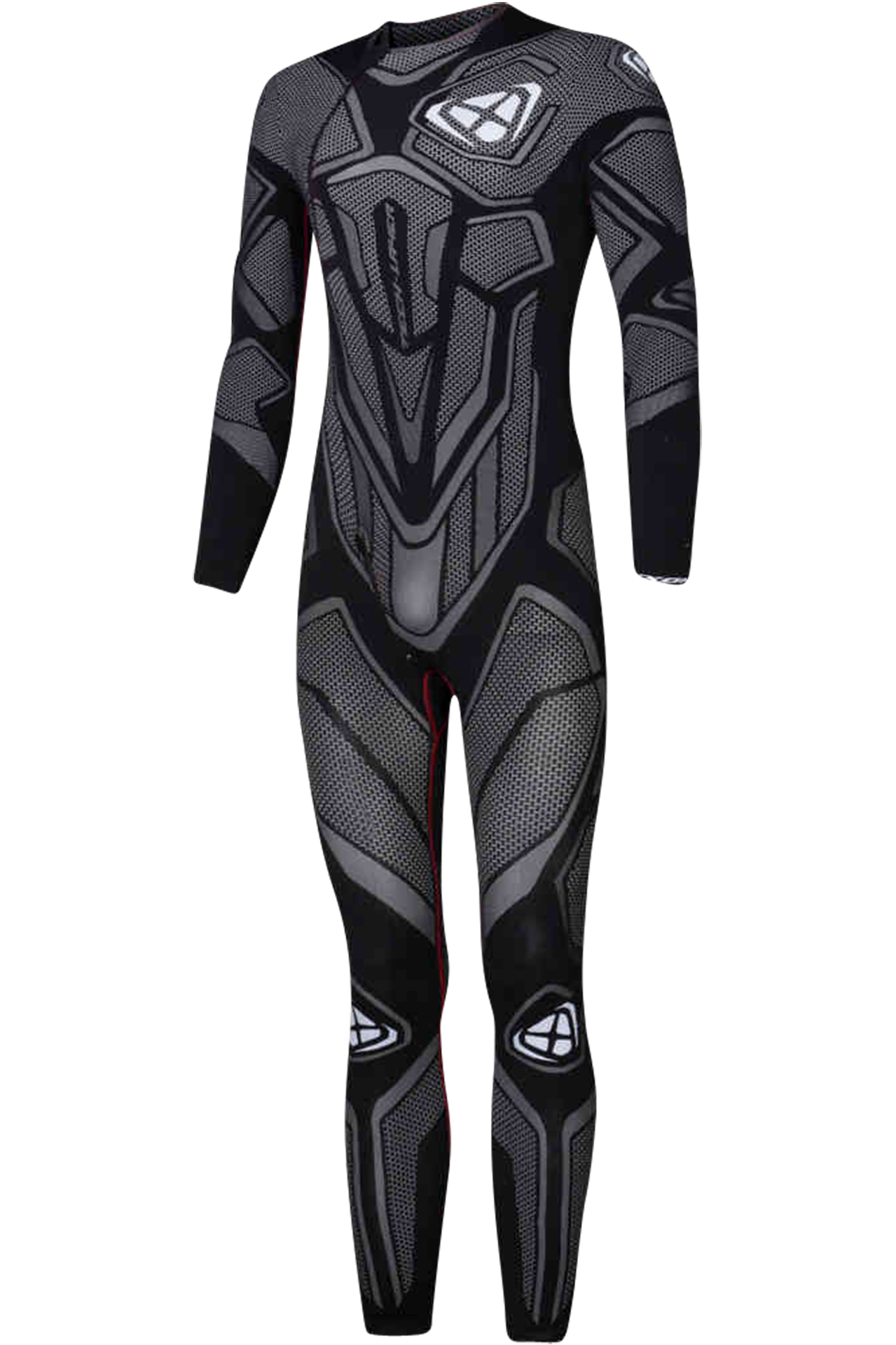 Kombinezon Termiczny Ixon UNDERGROUND Czarny/Złamany BiałyL